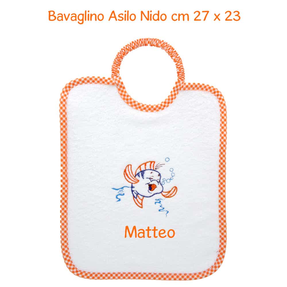 Set Asilo Personalizzato Nido Pesciolino - Coccole Store