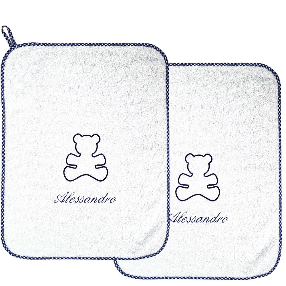 Asciugamani Personalizzati Asilo Orsetto - Coccole Store - Articoli  Personalizzati per Neonati